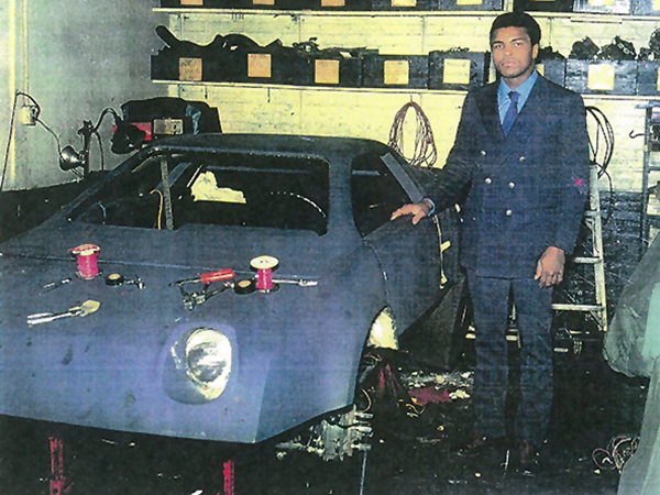 Mohammed Ali, an early investor